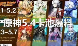 卡池爆料图最新,神秘角色即将登场，精彩剧情引期待